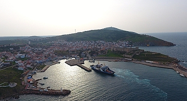 Bozcaada'da Polente Feneri'ne Yangın Riskine Karşı Giriş Yasağı