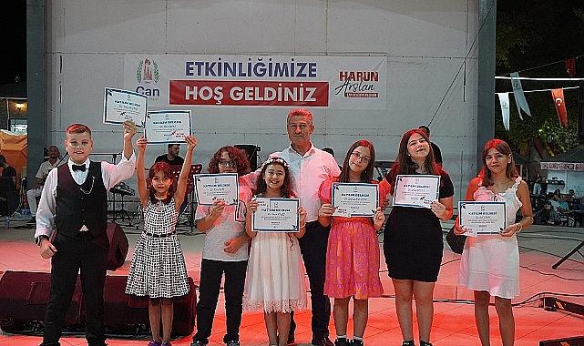 Çan'ın Yıldızları Ses Yarışması’nı kazananlar belli oldu.