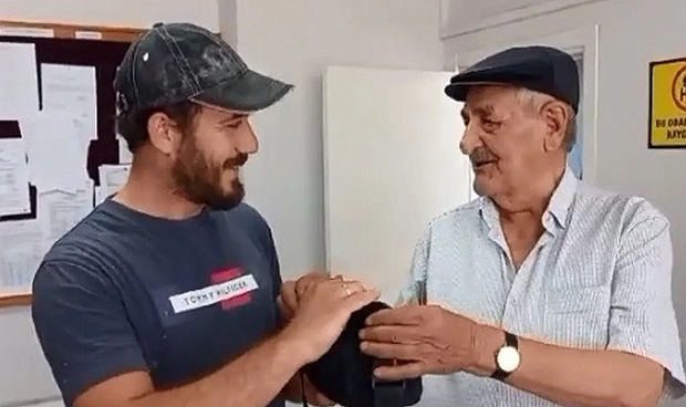 İşçi Emeklisi Halil Bakan Bulduğu  21600 Lirayı Sahibine Ulaştırdı