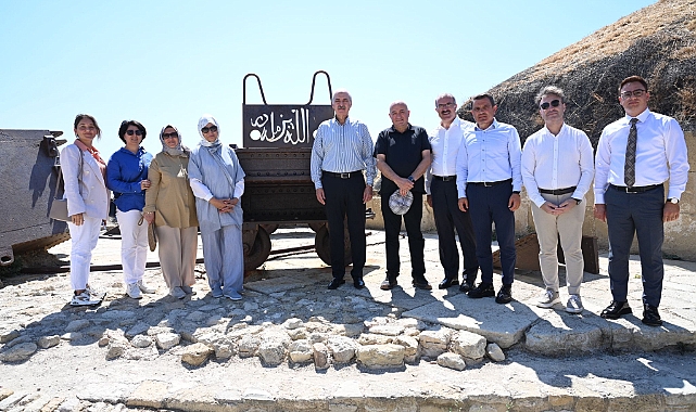 Kurtulmuş ve Gider Tarihi alanı ziyaret etti