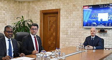 YÖK Başkanı Özvar ÇOMÜ'yü ziyaret etti