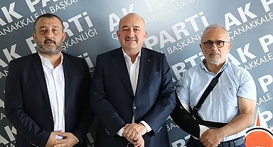 Ayhan Gider'den Yeni İl Başkanına Ziyaret