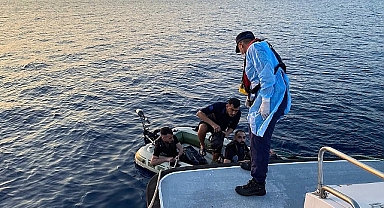 Ayvacık Açıklarında 4 Kaçak Göçmen Ölümden Döndü