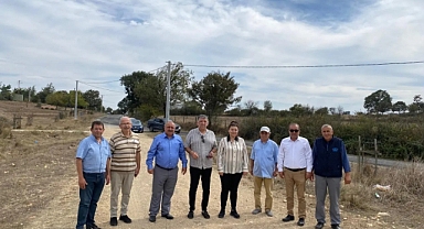 Başkan Ertuğrul köylerdeki çalışmaları inceledi