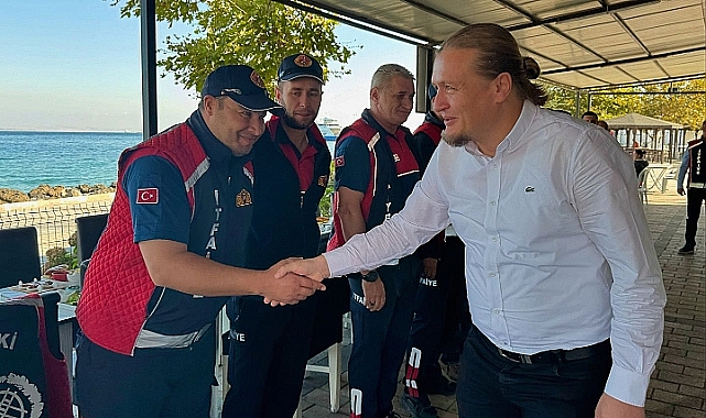 Başkan Öztürk İtfaiye Haftasını Personeliyle Kutladı