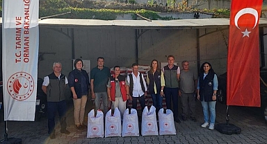 Çan İlçesinde Üreticilere Destek