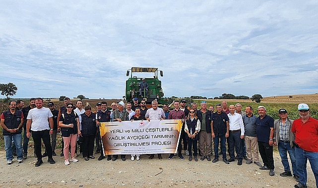 Çanakkale ve İlçelerdeki Üreticilere Yağlık Ayçiçeği Tohumu Desteği