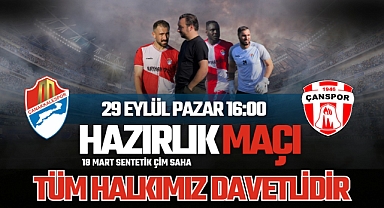 Çanakkalespor Tüm Çanakkalelileri Hazırlık Maçına Davet Ediyor