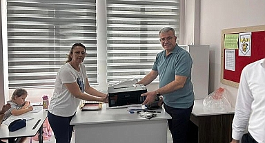 Karabiga Belediyesi'nden Mustafa Kemal İlkokuluna Anlamlı Destek