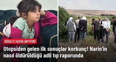 Otopsiden gelen ilk sonuçlar korkunç! Narin'in nasıl öldürüldüğü adli tıp raporunda
