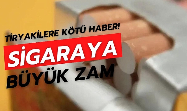 Sigaraya okkalı bir zam daha geldi, en ucuz sigara 72 Tl