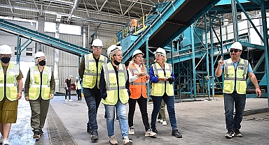 Belediye Meclis Üyelerinden (EKAY) Tesislerine Teknik Gezi