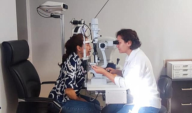 Çan Devlet Hastanesi'nde Göz Kliniği Tedaviye Başladı