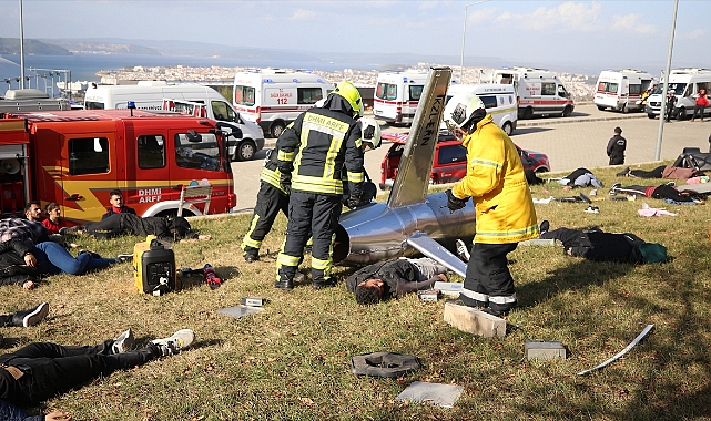 Çanakkale'de  Uçak Kazası Tatbikatı Yapılacak!