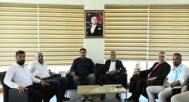 Çanakkale Vanlılar Kültür Dayanışma Derneği'nden Kepez Belediye Başkanı Birol Arslan'a Nezaket Ziyareti