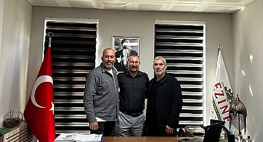 EGİOSB Müdürü Alper Altınok sürpriz ziyaretçilerini Ağırladı