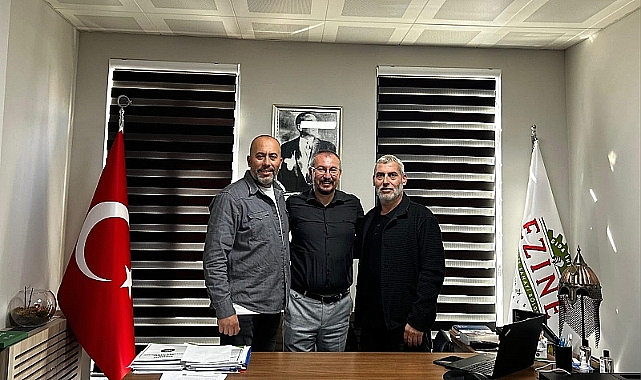 EGİOSB Müdürü Alper Altınok sürpriz ziyaretçilerini Ağırladı