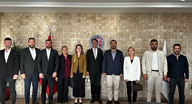 Kent Konseyi Başkanı Fırat’tan Rektör Erenoğlu’na ziyaret