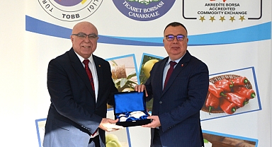 BAŞKAN ARSLAN'DAN BAŞKAN DENİZ'E İADE-İ ZİYARET