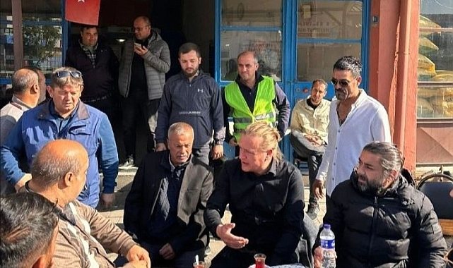 Başkan Öztürk Vatandaşların Taleplerini Dinledi