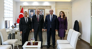 BAŞKANLARDAN VALİ ÖMER TORAMAN’A ZİYARET