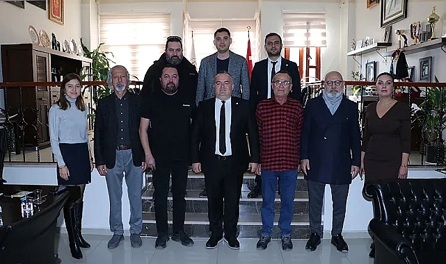 Çanakkale İnternet ve Sosyal Medya Basın Mensupları Derneği'nden Baro'ya Ziyaret