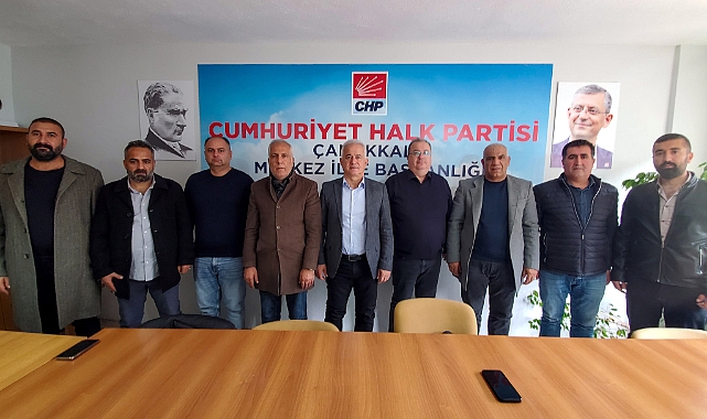 Çanakkale Vanlılar Derneği'nden CHP'ye Ziyaret: Taziye Evi Projesi Gündemde