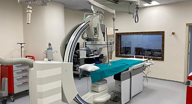 ÇOMÜ Üniversite Hastanesine bağışlarla alınan anjiyo cihazı hizmete sunuldu