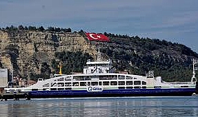 GESTAŞ, Gökçeada ve Bozcaada Hattında Feribot Seferlerinin İptal Edildiğini Duyurdu.