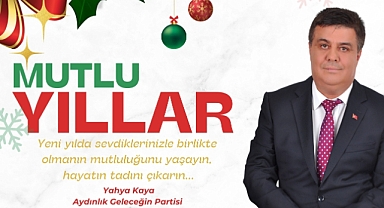 AYGİP Genel Başkan Vekili Yahya Kaya'dan Yeni Yıl Mesajı