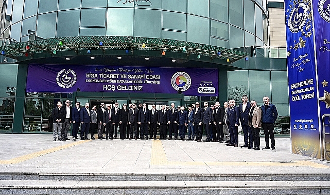 Biga'da ekonomiye değer katanlara ödülleri verildi