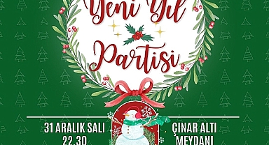 Bozcaada'da yeni yıl partisi