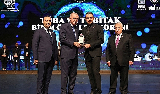Doç.Dr. Sercan Karav'a büyük ödül