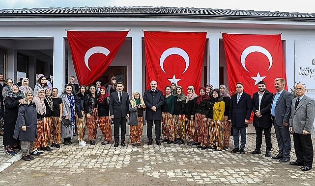 Eceabat Beşyol Köyünde, Köy Konağı hizmete açıldı