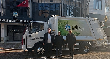 Bakanlıktan Geyikli Belediyesine Çöp Kamyonu Hibe Edildi