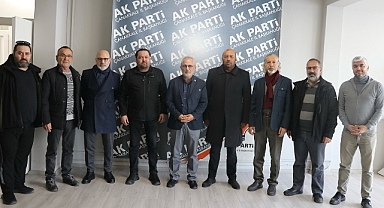 Çanakkale İnternet ve Sosyal Medya Basın Mensupları Derneği’nden AK Parti İl Başkanına Ziyaret