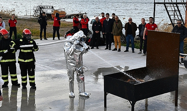 ÇOMÜ Dardanos Yerleşkesinde nefes kesen tatbikat