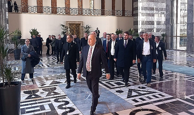 Ayhan Gider, Biga Heyetini TBMM Ağırladı