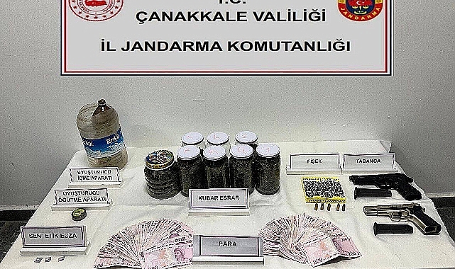 Biga İlçesinde Uyuşturucu Operasyon! 2 Tutuklama!