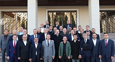 Bigalı Muhtarlar Turan’ı ziyaret etti