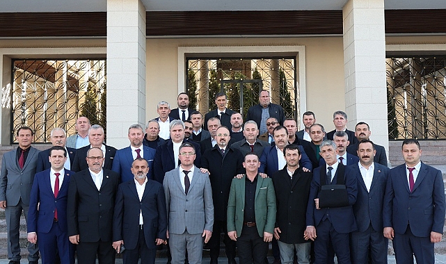 Bigalı Muhtarlar Turan’ı ziyaret etti