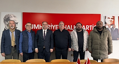 Çanakkale İnternet ve Sosyal Medya Basın Mensupları Derneği’nden CHP’ye ziyaret