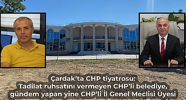 Çardak'ta CHP tiyatrosu