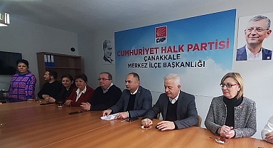 CHP Çanakkale'de Eğitim Sistemi'nin Sorunlarını Eleştirdi