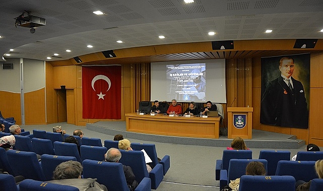 İŞ SAĞLIĞI VE GÜVENLİĞİ  BİLGİLENDİRME TOPLANTISI ÇTB'DE GERÇEKLEŞTİRİLDİ.