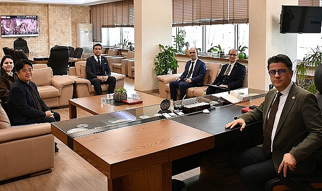 Kore Ataşeliğinden, ÇOMÜ Rektörü Erenoğlu'na Ziyaret