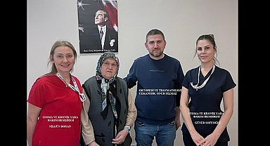 Kronik Yara Bakım Birimi şifa dağıtıyor.