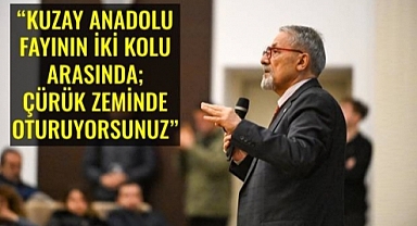 Prf.Dr. Naci Görür, ''Çanakkale Bir Deprem Kentidir''
