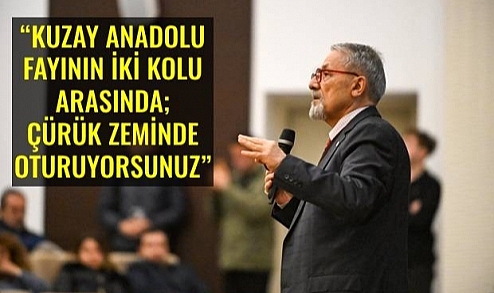 Prf.Dr. Naci Görür, ''Çanakkale Bir Deprem Kentidir''