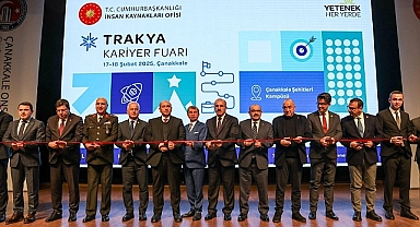 Çanakkale'de Trakya Kariyer Fuarı başladı
